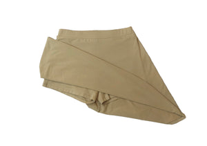 Khaki Knee Length Skort